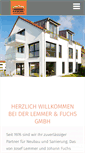 Mobile Screenshot of lemmer-fuchs.de